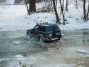 Igor-prechod cez zamrznut rieku