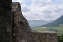 Panoramatick pohad z hradu Likava